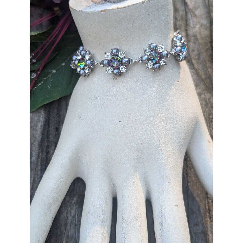 Vintage Charter Club Aurora Borealis Bracelet - Picture 2 of 10
